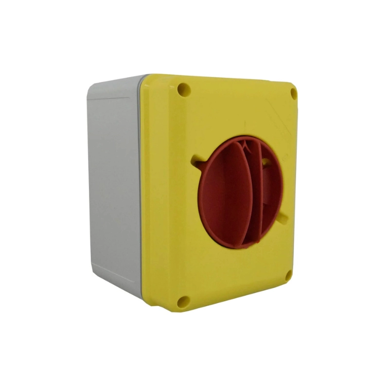 Interruptor Rotativo De Emergencia En Caja 3X63A Ip65 Palazzoli