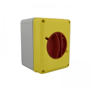 Interruptor Rotativo De Emergencia En Caja 3X32A Ip65 Palazzoli