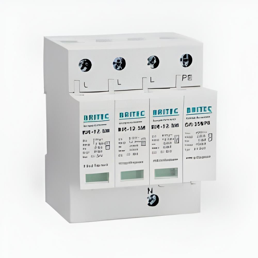 (Dps) Dispositivo Britec (Sn) De Protección Contra Tensiones Tipo 1+2 150Vac 4 Polos