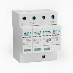 (Dps) Dispositivo Britec (Sn) De Protección Contra Tensiones Tipo 1+2 150Vac 4 Polos