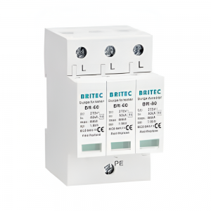 (Dps) Dispositivo Britec (Sn) De Protección Contra Tensiones Tipo 1+2 150Vac 3 Polos