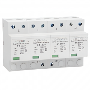 (Dps) Dispositivo Britec (Sn) De Protección Contra Tensiones Tipo 1 275Vac 4 Polos