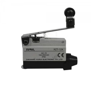 Micro Switch Conmutable (1na+1nc) 10A/250V (Ac1) Palanca Larga Unidireccional Roldana Plástica