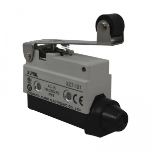 Micro Switch Conmutable (1na+1nc) 10A/250V (Ac1) Palanca Larga Roldana Plástica