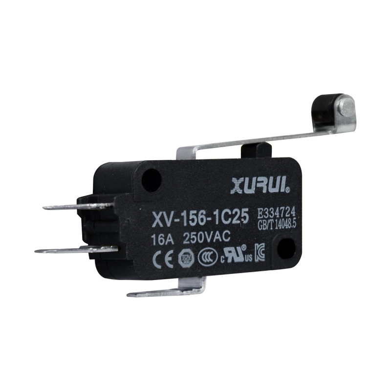 Micro Switch Palanca Larga Rol 16A/250V Conmutable Ul X 10 Unid