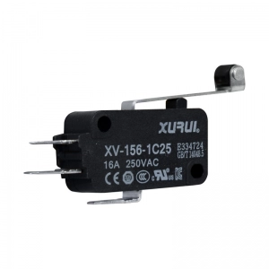 Micro Switch Palanca Larga Rol 16A/250V Conmutable Ul X 10 Unid