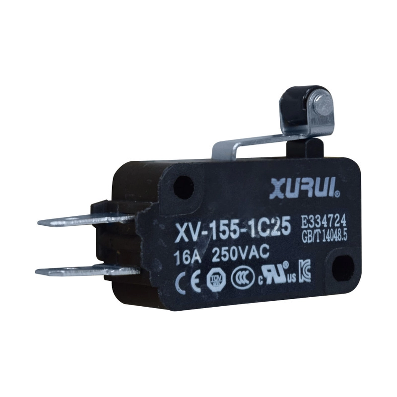 Micro Switch Palanca Corta Rol 16A/250V Conmutable Ul X 10 Unid