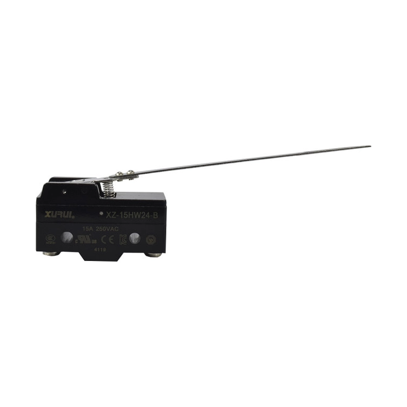 Micro Switch Conmutable (1NA+1NC) 15A/125V (AC1) Palanca Larga
