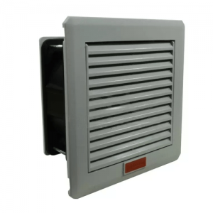 Ventilador con Filtro, 160X160X69Mm, Ip54, Temperatura -10 +70°C,110Vac, 26W, Flujo 100M3/H Conexión por Terminal