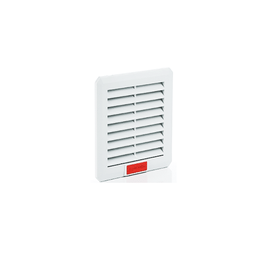 Ventilador con Filtro, 110X110X58.5Mm, Ip54, Temp -10 +70°C, 230Vac, 14W, Flujo 30M3/H