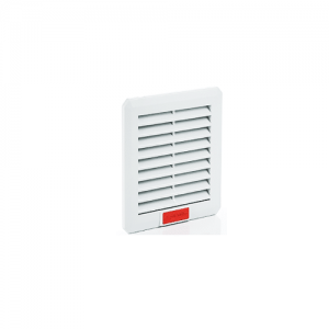 Ventilador con Filtro, 110X110X58.5Mm, Ip54, Temp -10 +70°C, 230Vac, 14W, Flujo 30M3/H