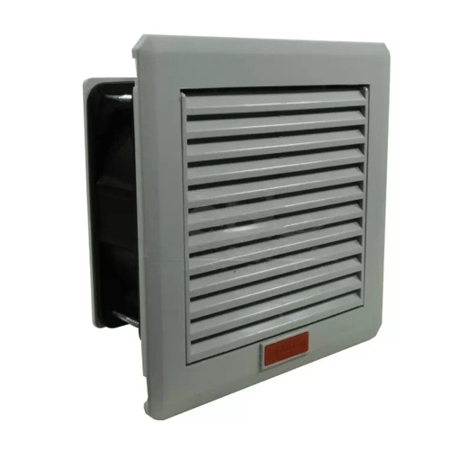 Ventilador con Filtro, 160X160X69Mm, Ip54, Temp -10 +70°C, 230Vac, 26W, Flujo 100M3/H