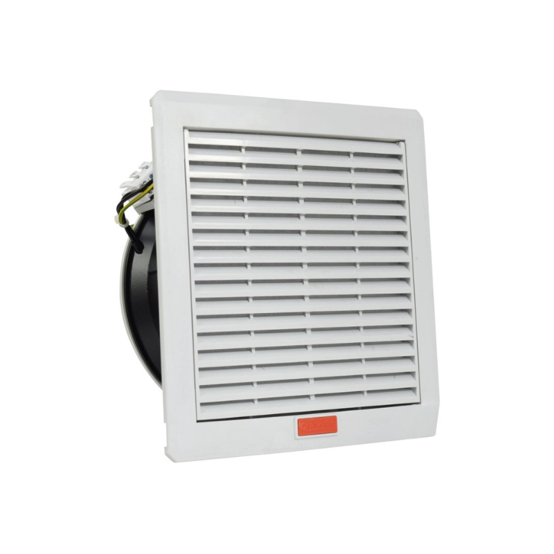Ventilador con Filtro, 210X210X92Mm, Ip54, Temp -10 +70°C, 230Vac, 37W, Flujo 175M3/H