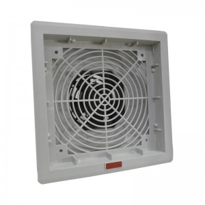 Ventilador con Filtro 260x260x103mm - IP54 - Plastim