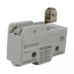 Microswitch Palanca Corta y Roldana