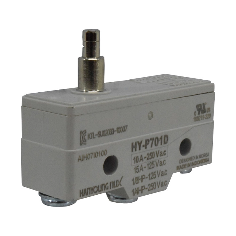 Micro Switch Pivote Mediano 15A/125V Ul
