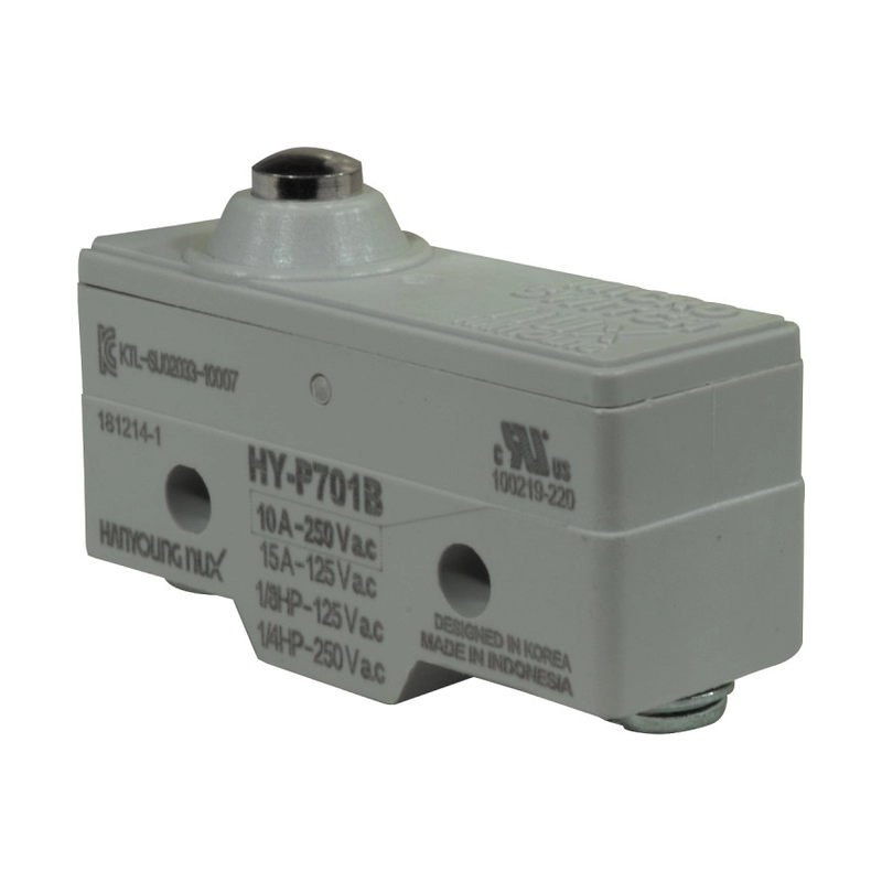 Micro Switch Pivote Corto 15A-125V Ul