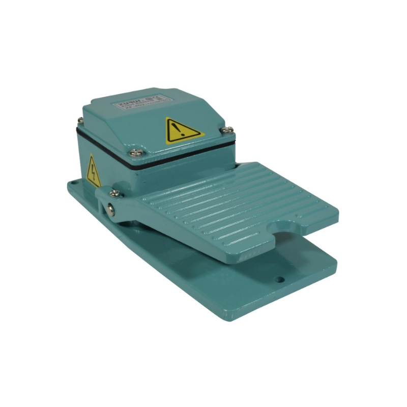 Pedal Industrial 15A 250Vac - Tamaño Grande - Aluminio
