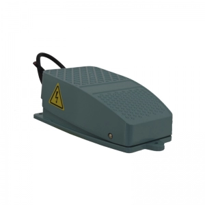 Pedal Industrial 10A 250Vac - Tamaño Mediano - Aluminio