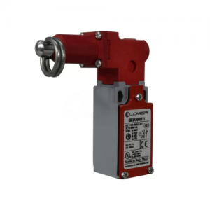 Interruptor de Seguridad para Guaya, 30 Mm Curvo, 1 Na + 1 Nc Comepi