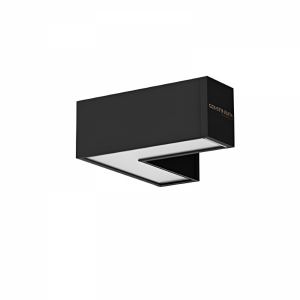 Lampara Tecnolite Lineal En L Vector System Pro 4000K Negro