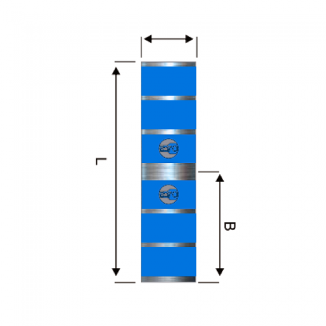 Empalme Tubular No 400 Kcmil