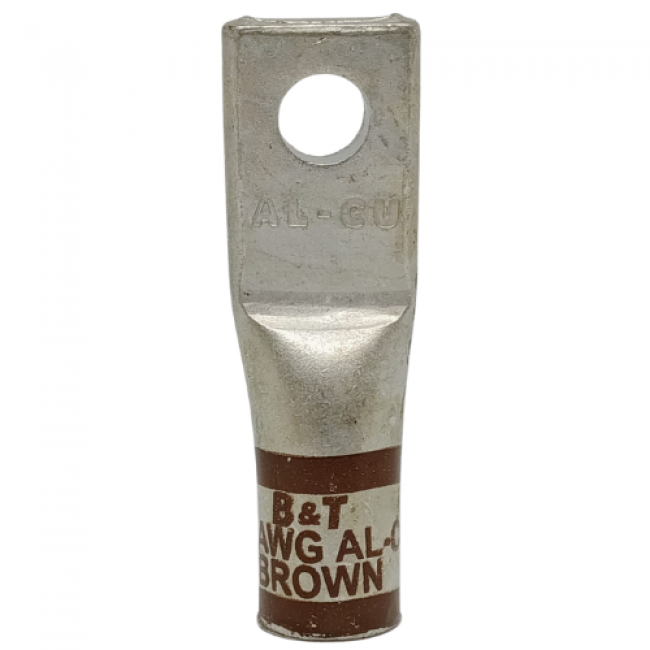 Terminal Bimetálica Un Ojo Barril Largo 1/0 AWG