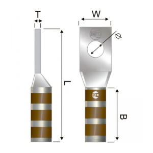 Terminal En Cobre Estañado 500 Kcmil