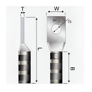 Terminal En Cobre Estañado 750 Kcmil