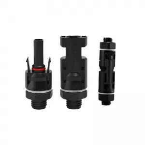 Par de Conectores MC4 Para Combiner (+/-) (4-6MM2)