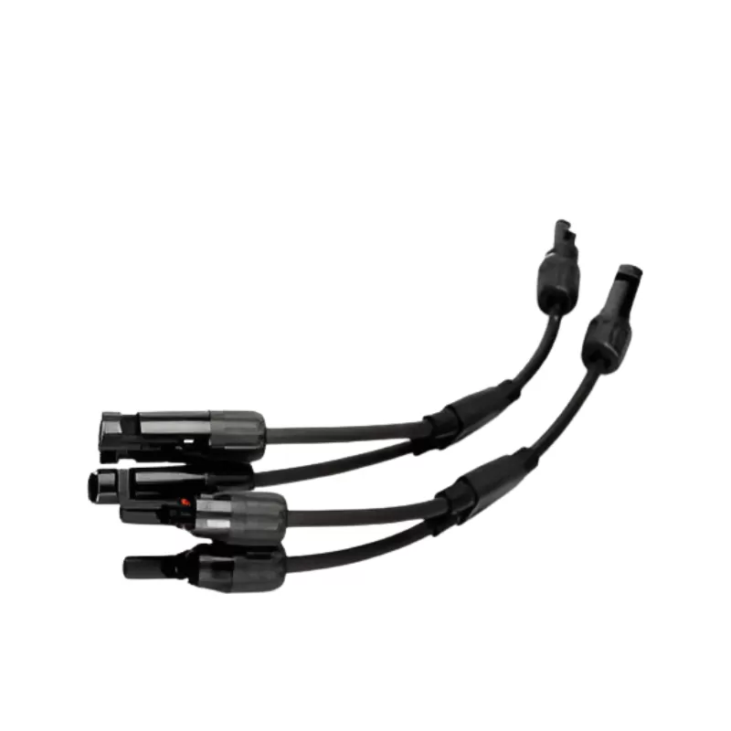 Par de Conectores MC4-Y Flexible (+/-)