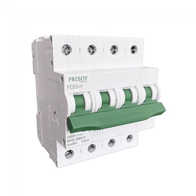 Breaker Solar Dc Projoy 4P (1000V) 50A Pebs-H
