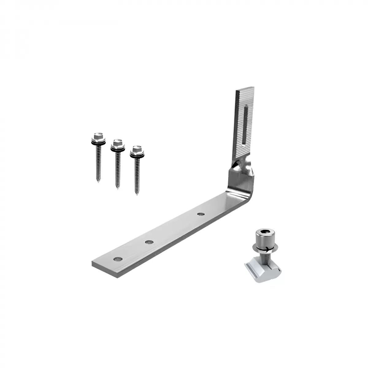 Gancho para teja española (incluye 3 tornillos)