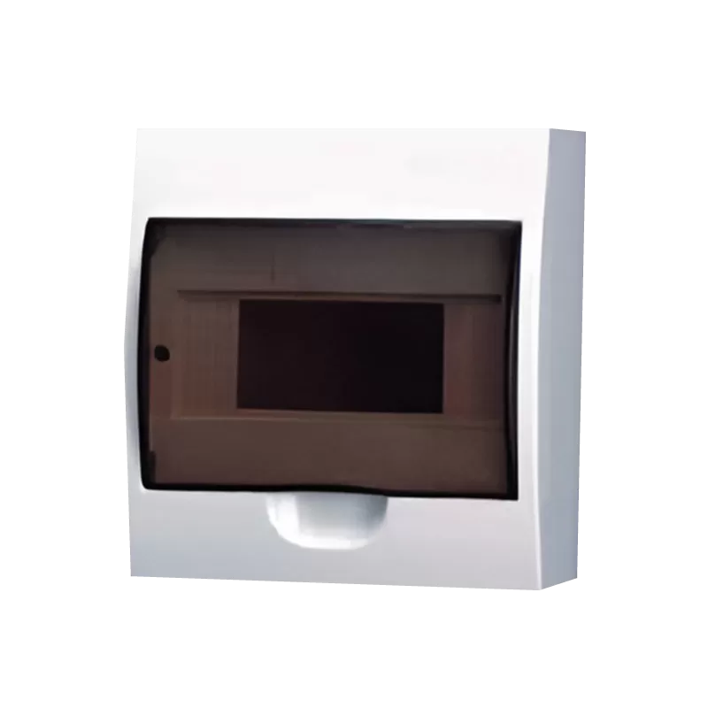 Caja Plastica Spk Tapa Transparente 12 Circuitos Sobreponer