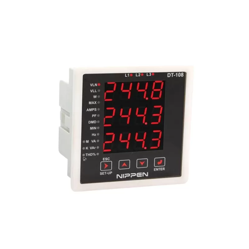 Analizador De Red Digital (Sn)  Multifuncion 96X96 230V