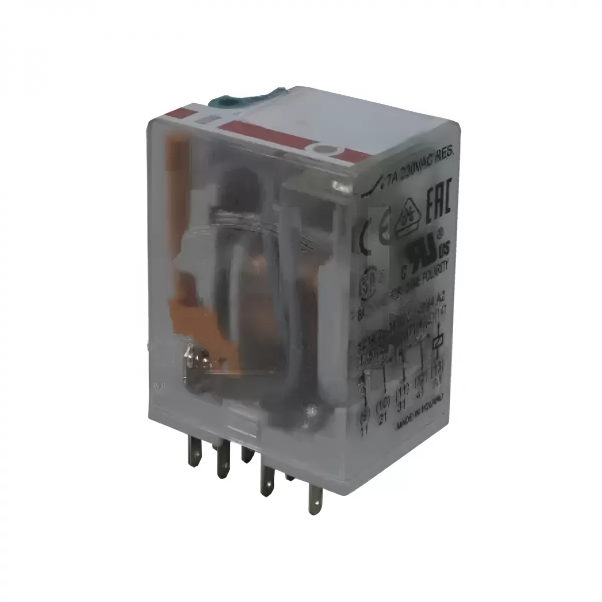 Relevo 14 Pines Planos 24 Vdc 6Amp