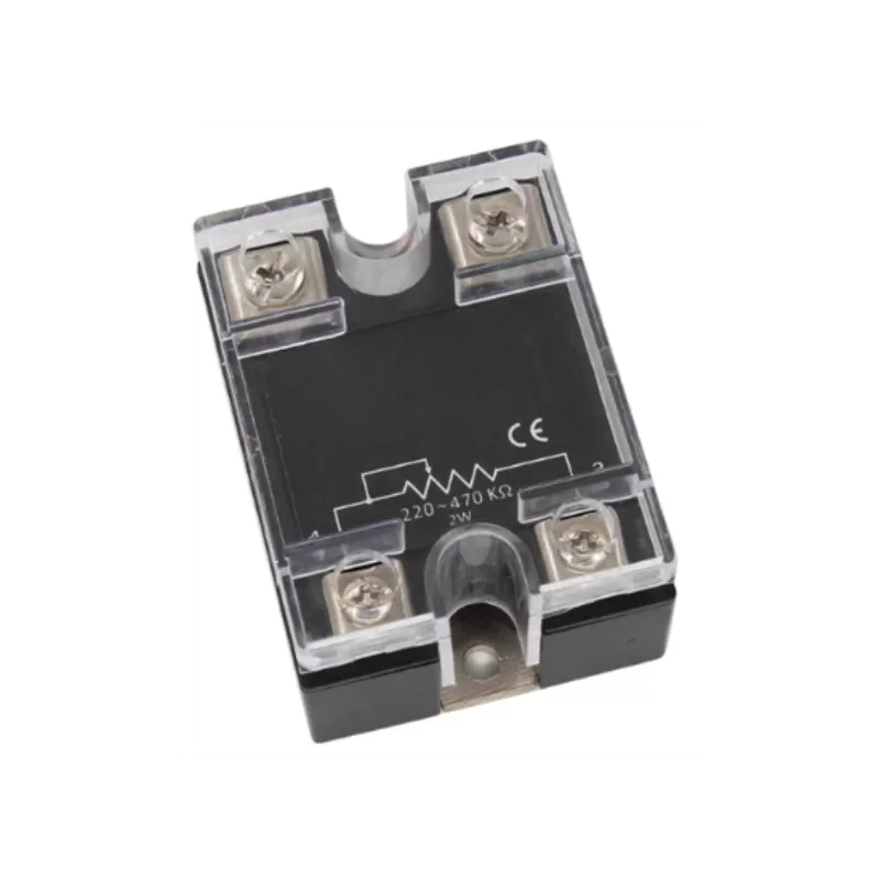 Rele De Estado Solido Con Disipador De Calor 40Amp Salida 70-280Vac