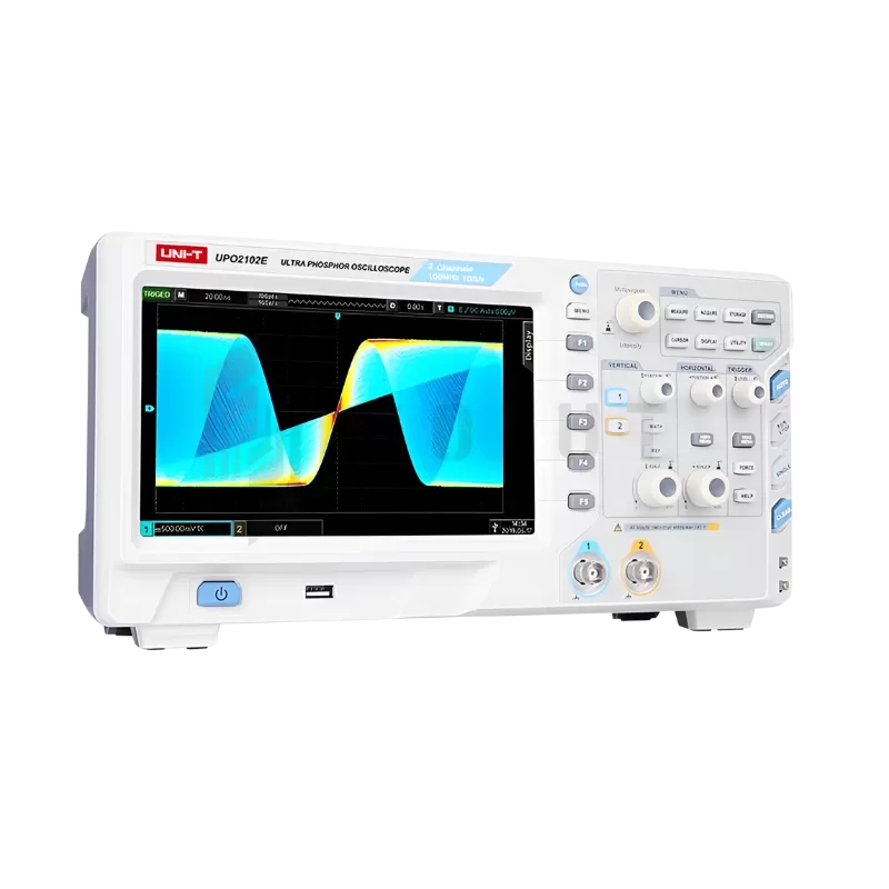 Osciloscopio Ultra Fosforo Digital 100Mhz 2 Canales UPO2102E