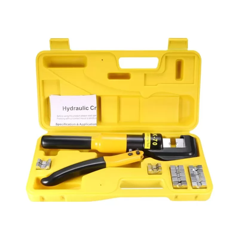 Ponchadora Hidraulica terminales electricos 9 Juegos Dados