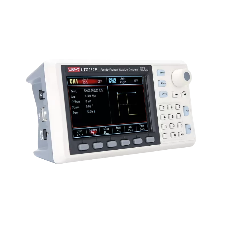 Generador De Funciones Arbitrario 60 MHz UTG962E
