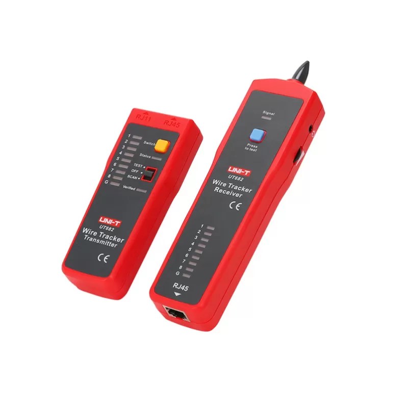 Probador Seguidor De Linea Para Cables RJ45, RJ11 cables blindados