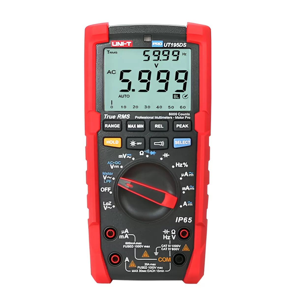 Multímetro True RMS Para Motores UT195DS