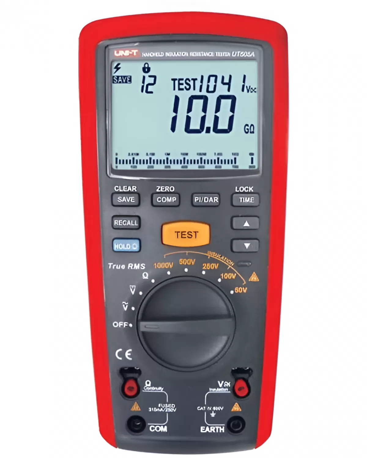 Medidor De Resistencia En Aislamiento (MEGGER) UT505A