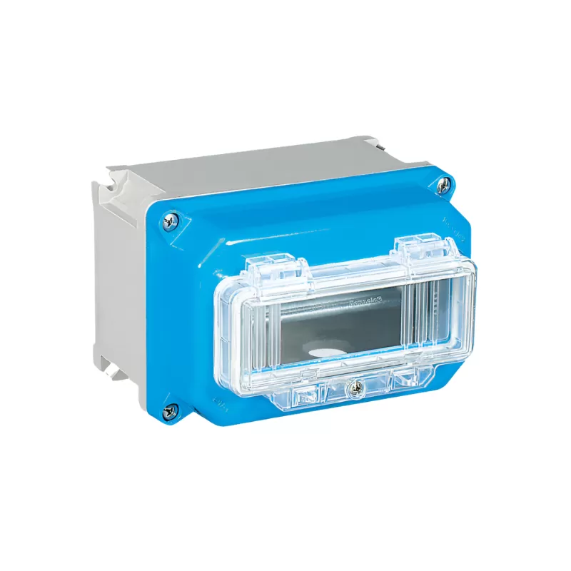 Caja Sobreponer Tapa con Ventana 185X125X125Mm IP67