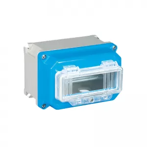 Caja Sobreponer Tapa con Ventana 185X125X125Mm IP67