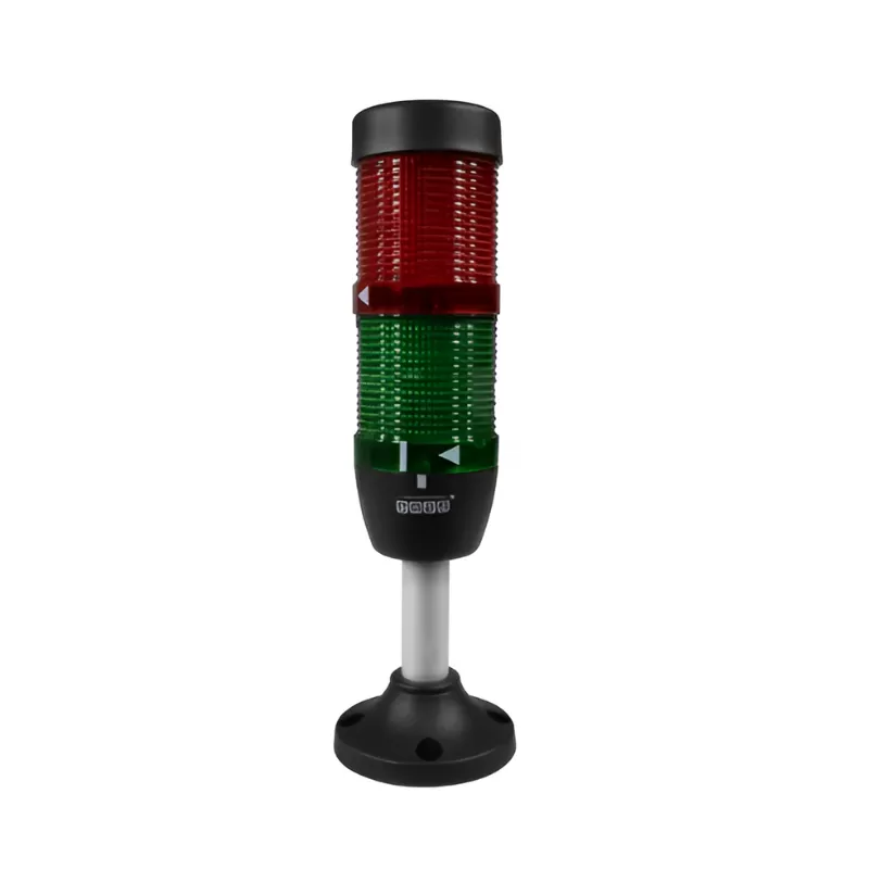 Baliza Emas Modular Intermitente 70Mm Verde Y Rojo 220Vac