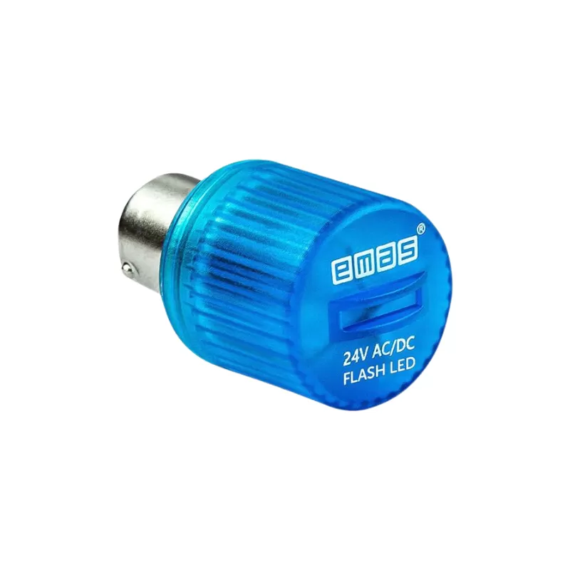 Modulo LED Color Azul 24Vac/Dc Intermitente