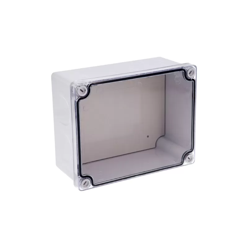 Caja De Paso Hermética Tapa Transparente 14X18X8Cm