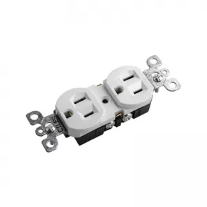Tomacorriente Doble Con Polo A Tierra