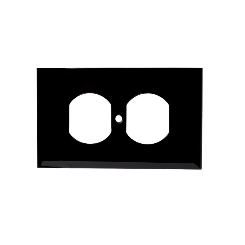 Placa Tomacorriente Negro